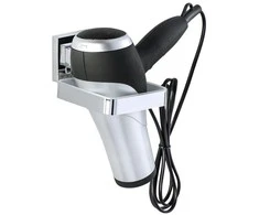 Plaukų džiovintuvas holder QUADRO, Vacuum-Loc, stainless steel, WENKO