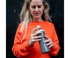 Gertuvė PLOPP TO GO vandens butelis, sandarus kamštis, 425 ml, KOZIOL