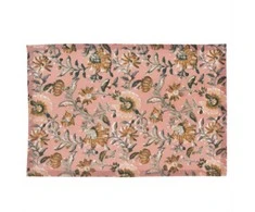 Home Styling Collection Medvilninis padėkliukas su gėlėmis, 45 x 30 cm