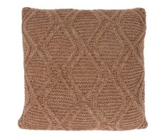Home Styling Collection CHENILLE dekoratyvinė pagalvė, megzta, 45 x 45 cm
