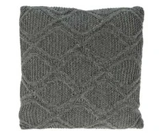 Home Styling Collection CHENILLE dekoratyvinė pagalvė, megzta, 45 x 45 cm