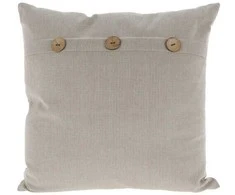 Home Styling Collection Dekoratyvinė pagalvė su didelėmis sagomis, 45 x 45 cm