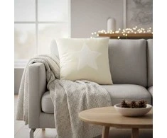 Home Styling Collection Dekoratyvinė pagalvėlė, šventinis raštas, 45 x 45 cm
