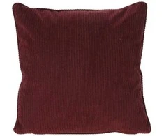 Home Styling Collection Dekoratyvinė velvetinė pagalvė su vamzdeliais, 40 x 40 cm