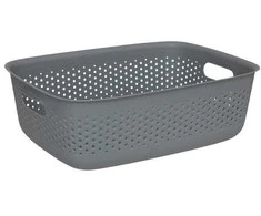 5five Simply Smart SIENNE ažūrinis konteineris, plastikinis, su rankenomis, 10 l