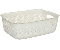 5five Simply Smart SIENNE ažūrinis konteineris, plastikinis, su rankenomis, 10 l