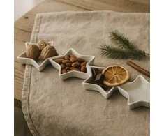 Lumarko Porceliano užkandžių lėkštė 30x8,5 cm - Dipschaal - Serveerbord - Serveerschaal