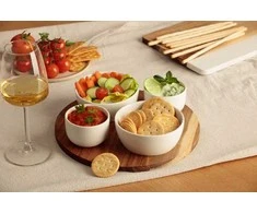 Secret De Gourmet Lėkštė su keraminiais TAPAS dubenėliais