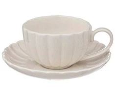 Secret De Gourmet Porcelianinis puodelis su lėkšte ROMY, Ø 6 cm