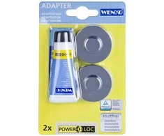Power-Loc jungiamosios detalės, adapteris - pagrindas Premium ir Classic serijoms, WENKO