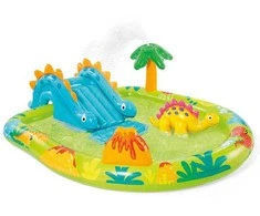 Pripučiamas baseinas (žaidimų aikštelė) INTEX Little Dino Play Center (1.91m x 1.52m x 0.58m)