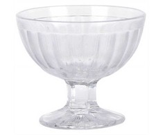 Excellent Houseware Desertinių taurių stiklinė 180 ml 3 vnt.