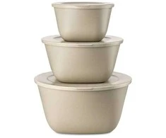 Dėžutė su dangteliu 1l + 2l + 4l, CONNECT BOX SET STOCKHOLM, rinkinys 3 vnt., KOZIOL