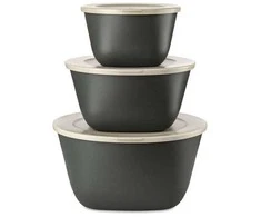 Dėžutė su dangteliu 1l + 2l + 4l, CONNECT BOX SET STOCKHOLM, rinkinys 3 vnt., KOZIOL