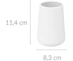 5five Simply Smart Puodelis dantų šepetėliams COCON, keraminis