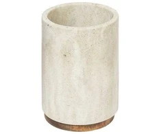 Atmosphera Dantų šepetėlių laikiklis D7xH10,5 cm polirezininis COME 5Five 200158A