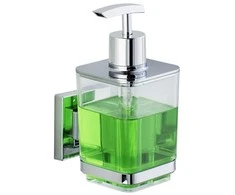 QUADRO muilo dozatorius, Vacuum-Loc nerūdijantis plienas - 340 ml, WENKO