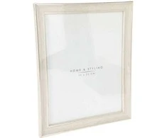 Nuotraukų rėmelis Home Styling Collection Foto rėmelis, balintos medienos imitacija, 24 x 29 cm