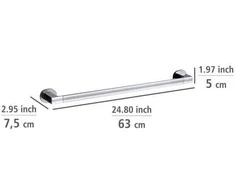 Rankšluosčių laikiklis MARIBOR, 60 cm, be gręžimo UV-Loc, WENKO