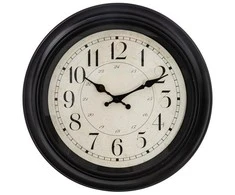Atmosphera Perfect Retro sieninis laikrodis, tobulas ir tylus laikmatis su precedento neturinčiu grafiniu dizainu