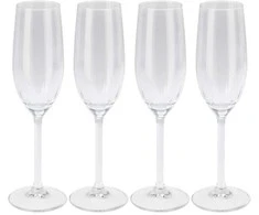 Luigi Bormioli Prabangių šampano taurių komplektas 210ml, 4 vnt.