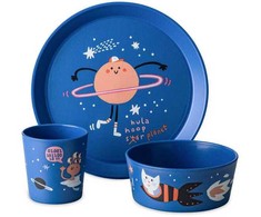 Koziol Connect Space pusryčių rinkinys (lėkštė + dubuo + puodelis)
