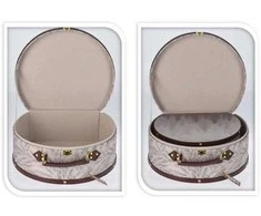Home Styling Collection Dekoratyvinių lagaminų formos dėžučių rinkinys, 2 vnt