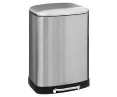 5five Simply Smart Steel Erdvi šiukšliadėžė, nerūdijančio plieno, 50 l