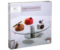 Secret De Gourmet Rotary Rotacinė lėkštė, torto dekoravimo lėkštė, Ø 30 cm
