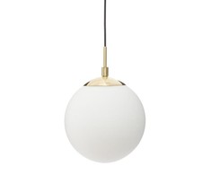 Atmosphera Lamp Apvalus pakabinamas šviestuvas DRIS, baltas rutulinis, Ø 20 cm