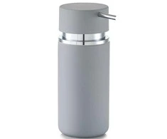 Zeller muilo dozatorius RUBBER muilo dozatorius - spalla pilka, 300 ml, ZELLER