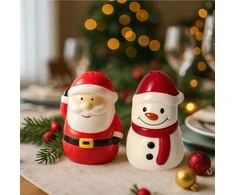 Tadar Druskinė ir pipirinė NOELUNE Kalėdų Senelis ir sniego senis
