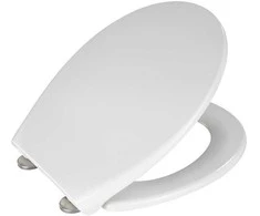 Samos WENKO Premium klozeto sėdynė, tyliai užsidaranti klozeto sėdynė Duroplast Fix-Clip