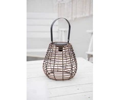 Atmosphera Saulės žibintas Viky, metalinis, aukštis 26 cm