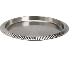 Kinvara Steel Dekoratyvinis padėklas iš nerūdijančio plieno NAHO, Ø 35 cm