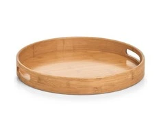 Bamboo Serviravimo padėklas apvalus, Ø 38 cm, bambukas, ZELLER