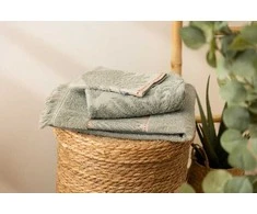 Atmosphera 3 medvilninių WILD ROMANCE vonios rankšluosčių rinkinys 400g/m²