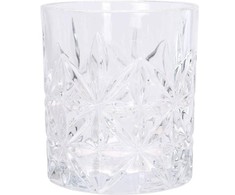 Excellent Houseware Raižyto stiklo stiklinės 4vnt, 230ml