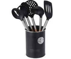 Excellent Houseware Virtuvės reikmenų rinkinys su stovu 7 vnt.