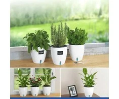 Maximex Set of three pots with irrigation system, Ø 13 cm