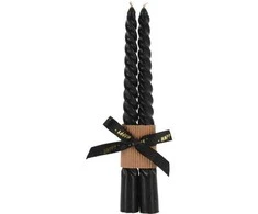 Home Styling Collection Dviejų kūginių žvakių rinkinys, VUKTA, 20 cm