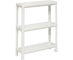 5five Simply Smart Siaura 3 pakopų vonios lentyna NIV iš plastiko, 52 x 17 x 70,5 cm