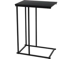 Trends4You Metalinis šoninis staliukas 40x26 cm, juoda