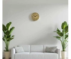 Home Styling Collection Sieninis laikrodis, dideli skaičiai, Ø 30,5 cm
