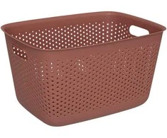5five Simply Smart SIENNE ažūrinis konteineris, plastikinis, su rankenomis, 17 l