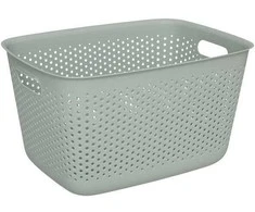 5five Simply Smart SIENNE ažūrinis konteineris, plastikinis, su rankenomis, 17 l
