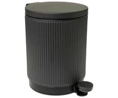 5five Simply Smart Šiukšliadėžė do łazienki ONYX, 5 l