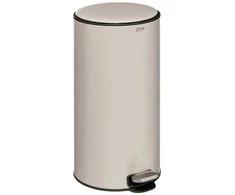 5five Simply Smart Metalinė šiukšliadėžė ARGILE DELTA, su kvapų neutralizatoriumi, 30 l