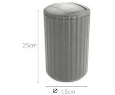 Šiukšlių dėžė, Swing Bin, spalva taupe, 3l, WENKO