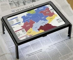 Maximex Skaitymo didintuvas, LED apšvietimas, x3 padidinimas